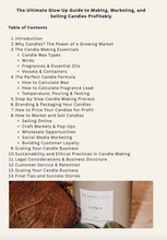 Load image into Gallery viewer, ✨ Glow Up: The Ultimate Candle Business Guide ✨
